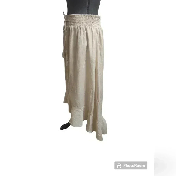 Anthropologie moon river linen skirt - Picture 2 of 4